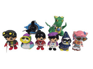 Bonkers Ryans World Toy Figures Lot Of 8 Assorted Figures and Vehicles